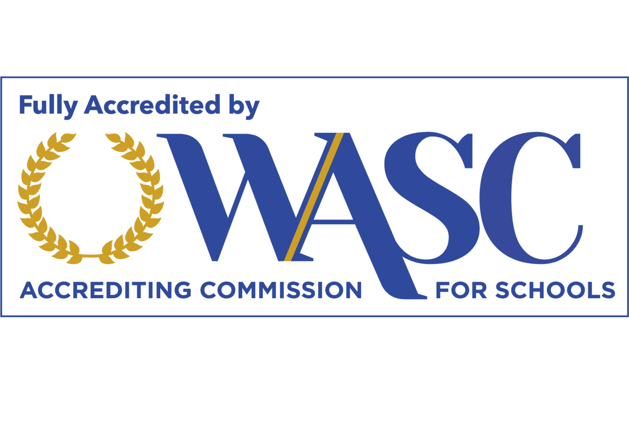Полная аккредитация WASC — Accrediting Commission for Schools